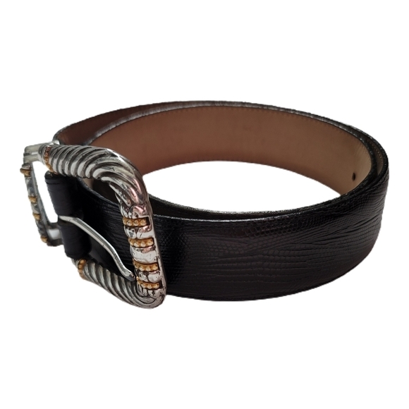 Brighton Leather Belt 36\